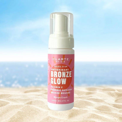 Antioxidant Organic Bronze Glow Self Tan Foam Vitamin C